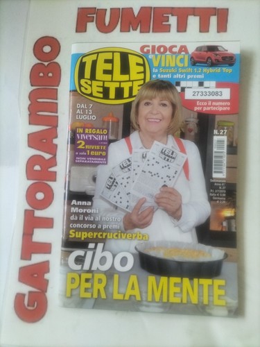Telesette moroni del - telesette, n.27