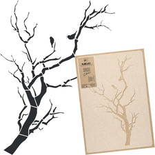 Stencil Di Fiori per Pittura