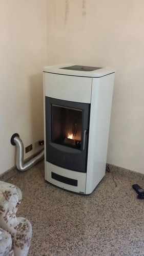 Stufa pellet piazzetta p163 - stufa,