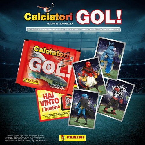 Calciatori panini 2019 2020 - calciatori, 2019-2020