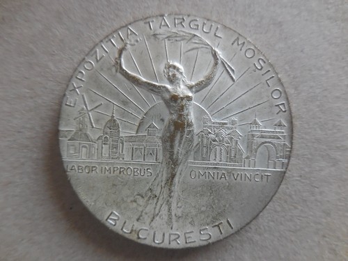 Romania medaglia esposizione