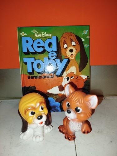 Red toby pupazzi gomma ledra - toby,