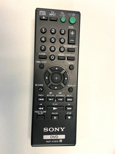 Sony rmt d197a - telecomando, dvd