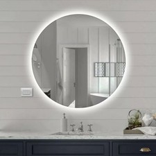 Specchio bagno tondo LED
