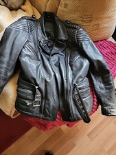 Giacca pelle retrò anni 70