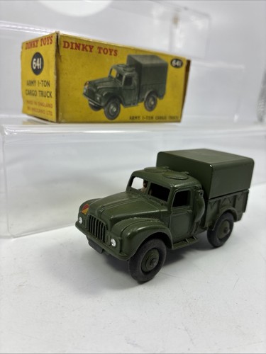 Dinky 641 army ton cargo - 1,