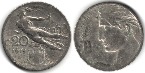 Centesimi 1909 regno - 1909,