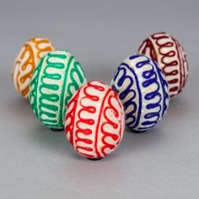 Uova vere Pasqua decorate -
