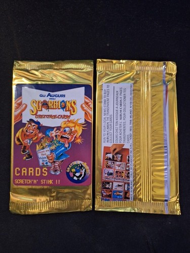 Bustina sgorbions 1991 sealed - sgorbions,