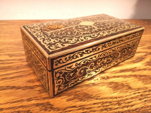 Scatola tavolo boulle - scatola,