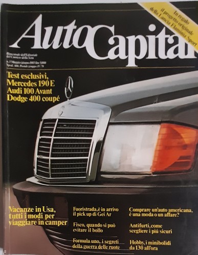 Autocapital 1983 mercedes - , n.3