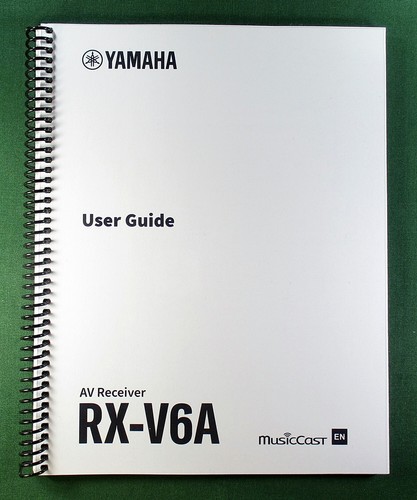 Yamaha v6a instruction - yamaha, rx-v6a