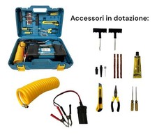 Compressore Portatile 12V Luce