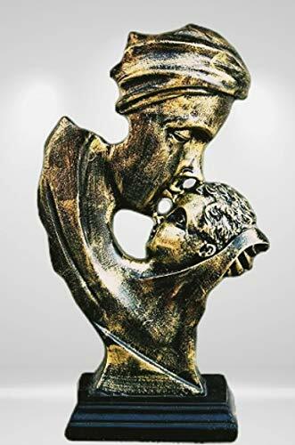 Mother con baby - con, statua