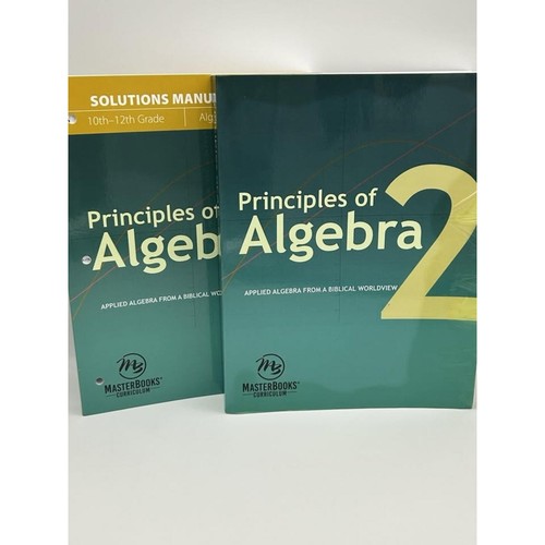 Masterbooks principles - principles, of