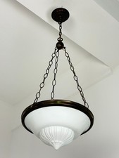 Lampadario Art Déco vetro