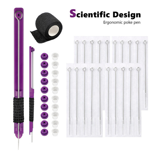 Kit tatuaggio mano poke - kit,