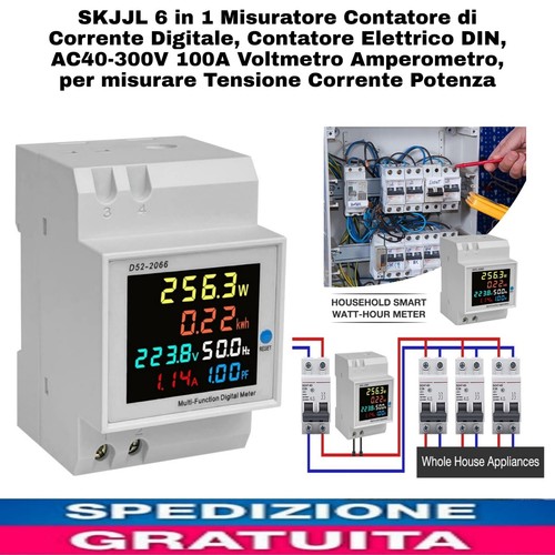 6in1 misuratore contatore - misuratore, di