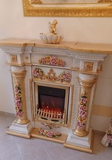 Cornice per Camino in Ceramica