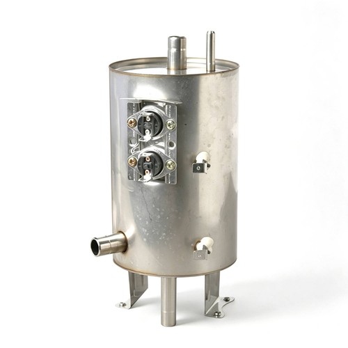 Serbatoio acciaio inox con - in,
