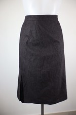 MAX MARA GONNA A TUBINO DONNA WOMAN SKIRT Tg. 44 CASUAL VINTAGE LANA SETA LOGO