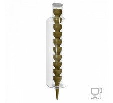 E-118 PC-A Porta coni gelato da parete DA PARETE Misure: 12 x 12 x H50 cm