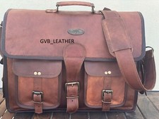 Borsa in pelle 18" da uomo