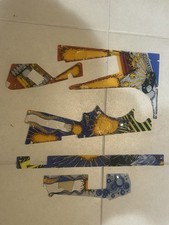 Data East Last Action Hero NOS Set di 5 pezzi in plastica. Ricambi flipper x leggere