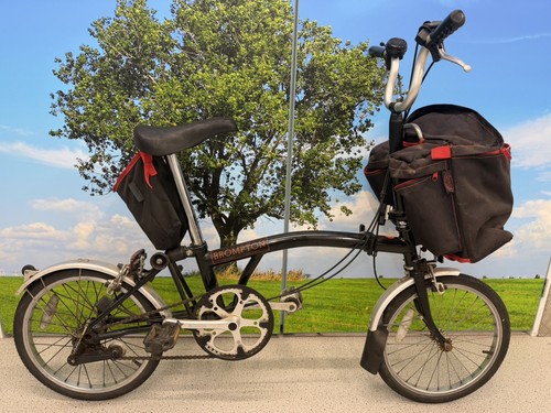 Bicicletta pieghevole brompton - bicicletta,