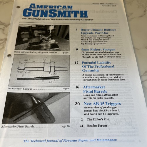 American gunsmith november - gunsmith,
