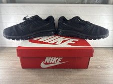 Nike Air Max 2017 taglia 14 triple nere nuove con scatola codice 849559-004 spedizione rapida