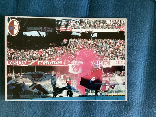 Cartolina calcio squadra c - squadra, a.c