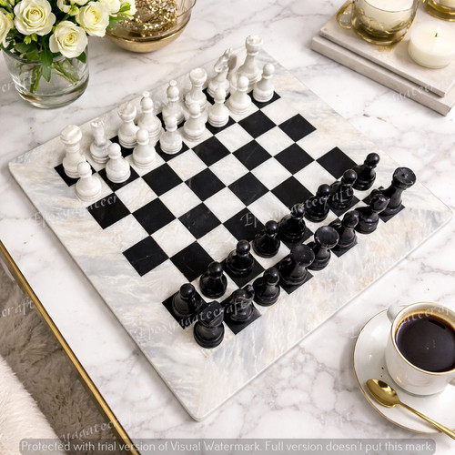 Set scacchi marmo - set, lusso