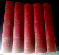 LA  STORIA D'ITALIA  5 VOLUMI COMPLETA 1959 UTET