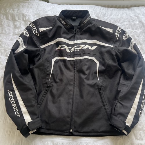 Giacca moto uomo ixon nera - uomo,