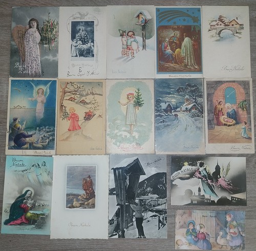 Lotto cartoline augurali - cartoline,