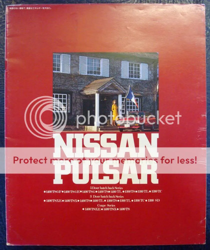 Nissan pulsar brochure vendita - nissan,