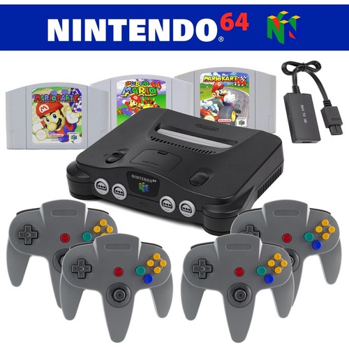 Console nintendo n64 1 - console, +