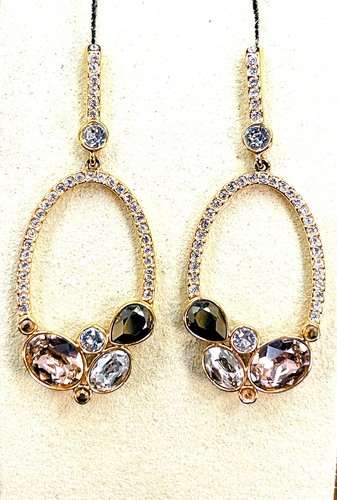 Elegant nwt swarovski 18k rose - swarovski,