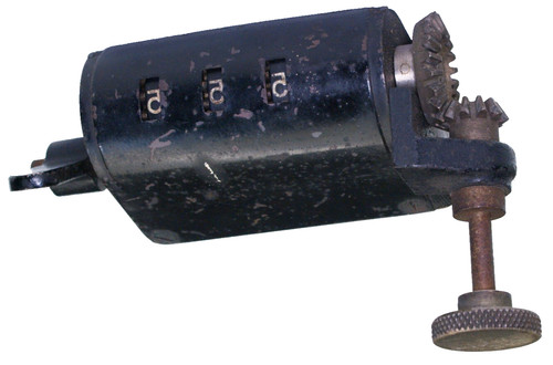 Contatore meccanico vintage - contatore,
