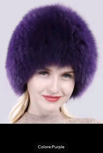 Cappello volpe lavorato - cappello, a