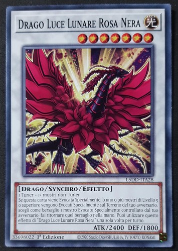 Drago luce lunare - drago, nera