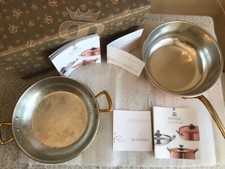 PENTOLE RUFFONI. PENTOLE IN RAME CON INTERNO ARGENTATO