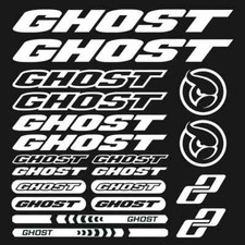 Adesivo bici GHOST per bici da