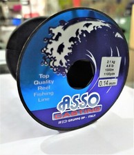 ASSO CASTING 1000 M  FILO PESCA MONOFILO NYLON MULINELLO BOLOGNESE INGLESE