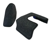 Kit Tappetino Protettivo Tunnel+Poggiapiede Fiat Panda III (319) 2012 Antracite