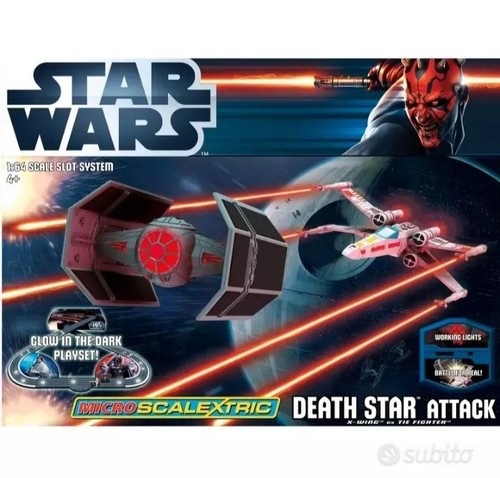 Star wars pista scalextric - star,