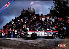 1989 * Poster Originale "Lancia Delta Martini Racing, Didier Auriol, Tour de Cor