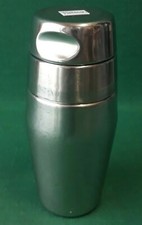 SHAKER AGITATORE VINTAGE ALESSI 25 CL MAZZERI MASSONI DESIGN ACCIAIO INOX. WWW81
