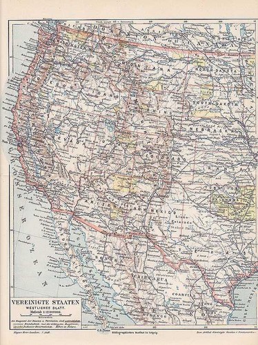 Mappa dell america california - mappa, dell'america